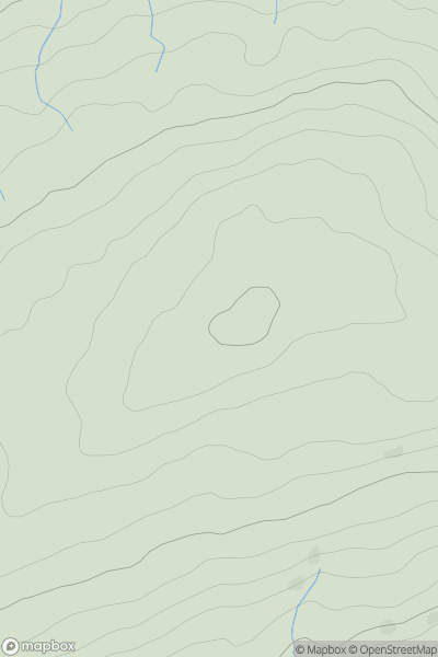 Thumbnail image for Cam Rakes (Oughtershaw Common) (Cocklee Fell) showing contour plot for surrounding peak