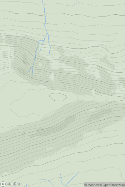 Thumbnail image for Lord's Seat (Rushup Edge) showing contour plot for surrounding peak