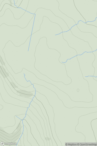 Thumbnail image for Whetstone Ridge showing contour plot for surrounding peak