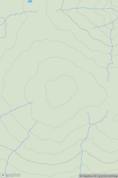 Thumbnail image for Featherbed Top showing contour plot for surrounding peak