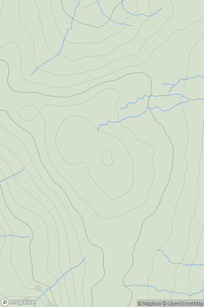 Thumbnail image for Back Tor showing contour plot for surrounding peak
