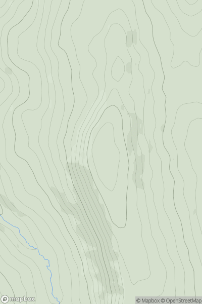 Thumbnail image for Cats Tor showing contour plot for surrounding peak
