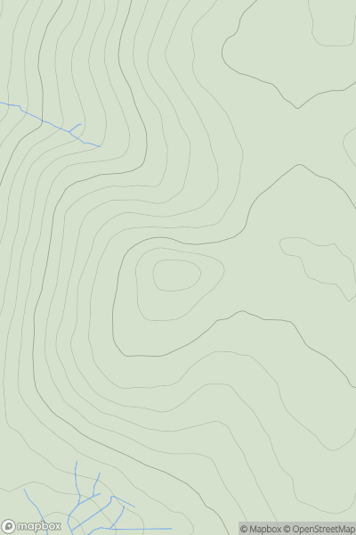 Thumbnail image for Great Links Tor showing contour plot for surrounding peak