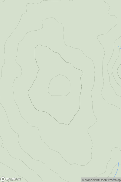 Thumbnail image for Ryder's Hill showing contour plot for surrounding peak