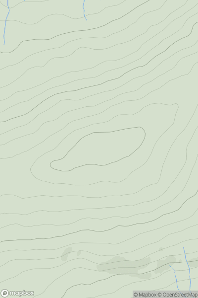 Thumbnail image for Benty Hill showing contour plot for surrounding peak