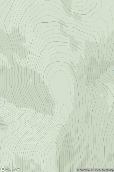 Thumbnail image for Broad End showing contour plot for surrounding peak