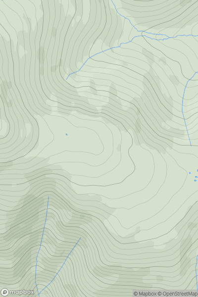 Thumbnail image for Jenkin Hill showing contour plot for surrounding peak