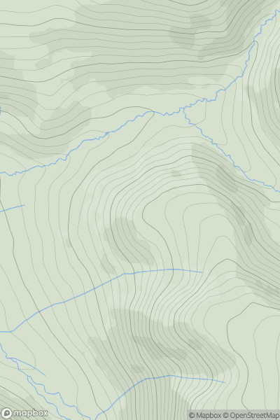 Thumbnail image for White Hause showing contour plot for surrounding peak