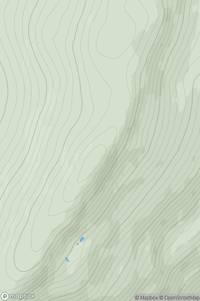 Thumbnail image for The Fara South Top showing contour plot for surrounding peak