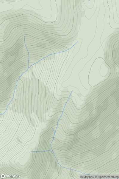 Thumbnail image for Thirdgill Head Man showing contour plot for surrounding peak