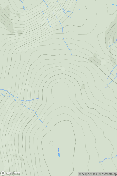 Thumbnail image for Low White Stones showing contour plot for surrounding peak