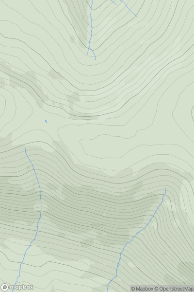 Thumbnail image for Little Dodd (Ennerdale) showing contour plot for surrounding peak