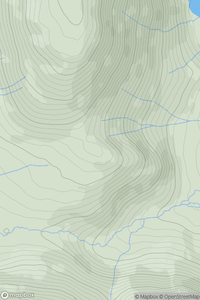 Thumbnail image for Scale Knott showing contour plot for surrounding peak