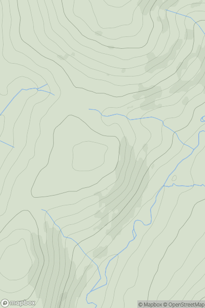 Thumbnail image for Burn Edge showing contour plot for surrounding peak