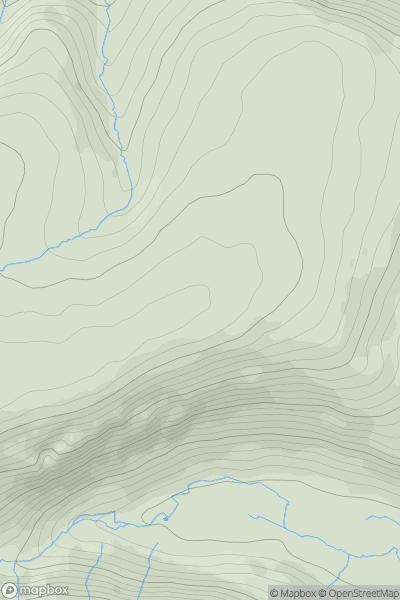 Thumbnail image for Low Kop showing contour plot for surrounding peak