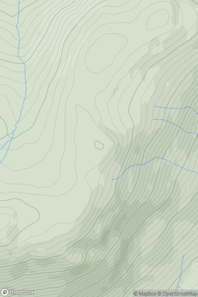 Thumbnail image for Swineside Knott showing contour plot for surrounding peak