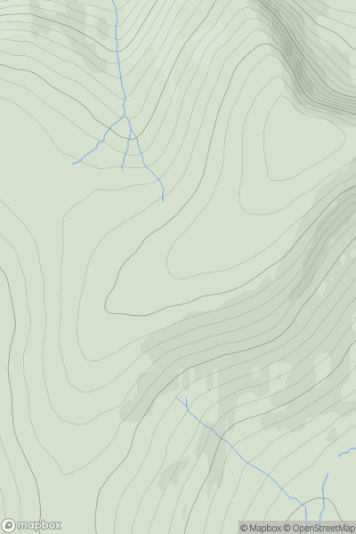 Thumbnail image for Sgairneach Mhor (old GR) showing contour plot for surrounding peak