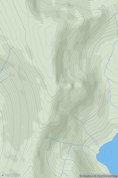 Thumbnail image for Great How (Swirl Band) showing contour plot for surrounding peak