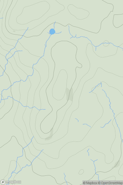 Thumbnail image for Arnsbarrow Hill showing contour plot for surrounding peak