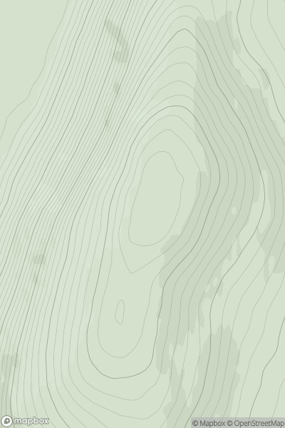 Thumbnail image for Croidh-la showing contour plot for surrounding peak