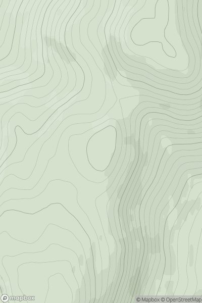 Thumbnail image for Carn Chomh-Stri showing contour plot for surrounding peak