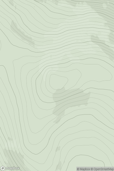 Thumbnail image for Cairn of Barns showing contour plot for surrounding peak