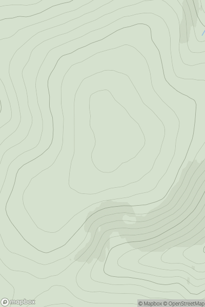 Thumbnail image for Ruragh showing contour plot for surrounding peak