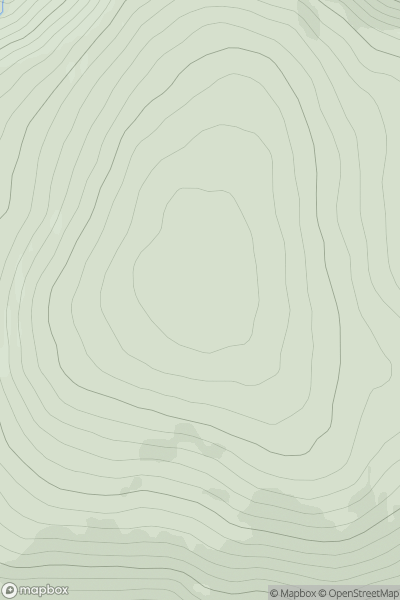 Thumbnail image for Mudlee Bracks showing contour plot for surrounding peak