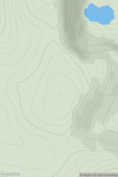 Thumbnail image for Cairn Lick showing contour plot for surrounding peak