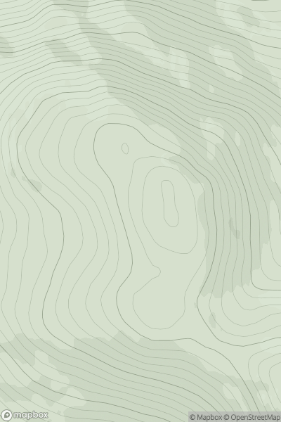 Thumbnail image for Craiggowrie showing contour plot for surrounding peak