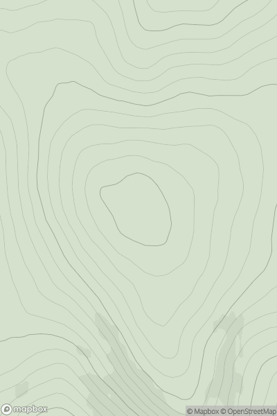 Thumbnail image for Craig Veann showing contour plot for surrounding peak