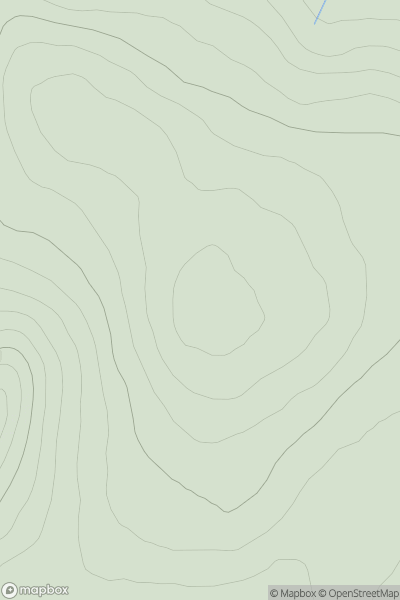 Thumbnail image for Carn Coire na h-Eirghe showing contour plot for surrounding peak