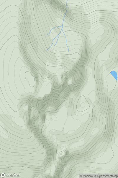 Thumbnail image for The Storr East Top showing contour plot for surrounding peak