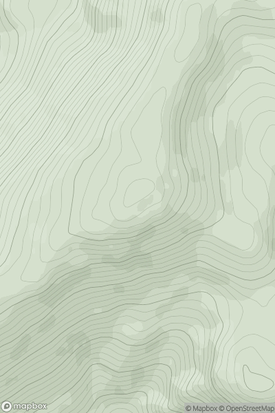 Thumbnail image for Teanga Chorrach showing contour plot for surrounding peak