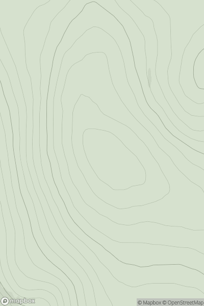 Thumbnail image for Cairn Vachich showing contour plot for surrounding peak