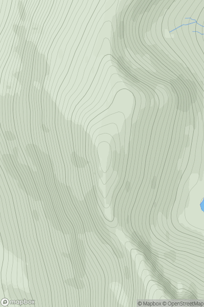 Thumbnail image for Mulla bho Thuath (Mulla-Fo-Thuath) showing contour plot for surrounding peak