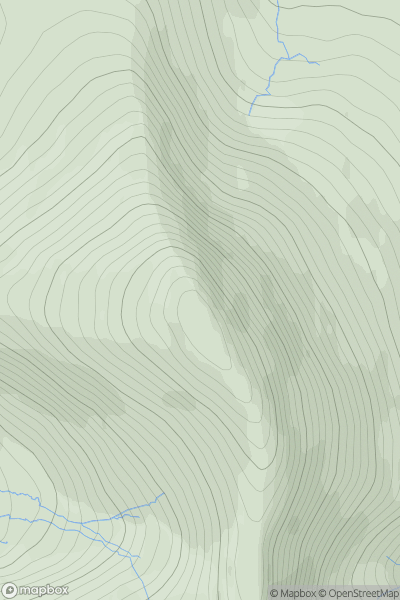 Thumbnail image for Ulabhal showing contour plot for surrounding peak