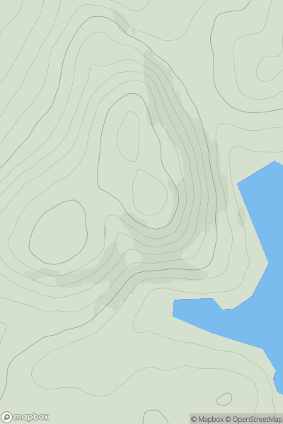 Thumbnail image for Craig Lochie showing contour plot for surrounding peak