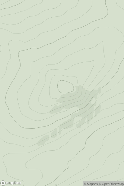 Thumbnail image for Stroness Hill showing contour plot for surrounding peak