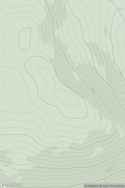 Thumbnail image for Sron Chon showing contour plot for surrounding peak