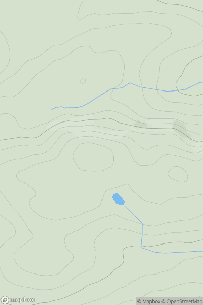 Thumbnail image for Hill of Alyth showing contour plot for surrounding peak