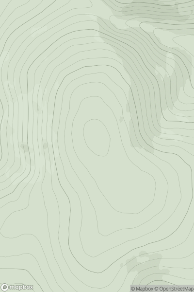 Thumbnail image for Auld Darkney (Craig Hill) showing contour plot for surrounding peak