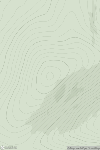 Thumbnail image for Carnferg showing contour plot for surrounding peak