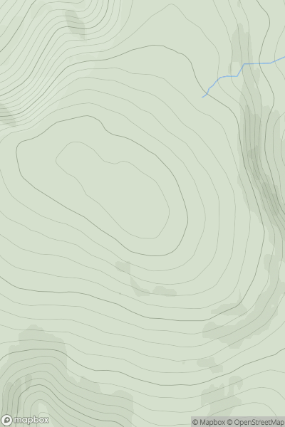 Thumbnail image for Glas Maol showing contour plot for surrounding peak