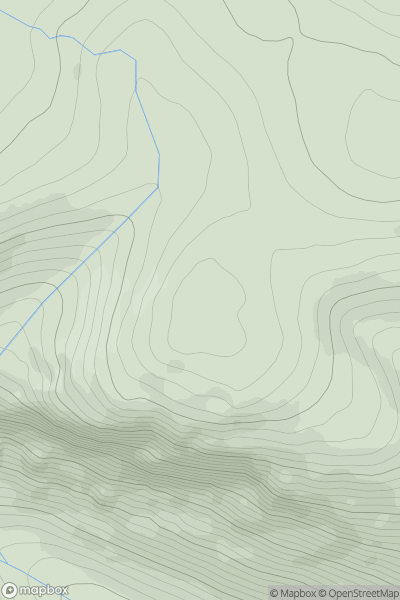 Thumbnail image for Eagles Rock (Eagle's Rock) showing contour plot for surrounding peak