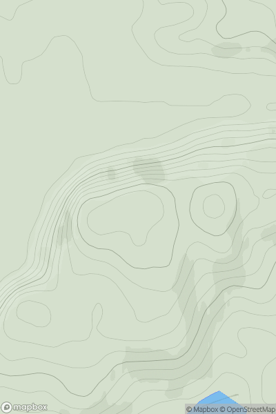 Thumbnail image for Avernish Hill showing contour plot for surrounding peak