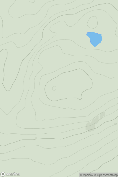 Thumbnail image for An Leacainn showing contour plot for surrounding peak