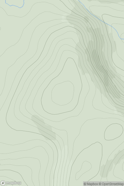 Thumbnail image for An Cabagach showing contour plot for surrounding peak