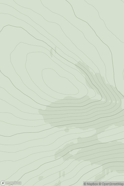 Thumbnail image for Cnoc Bad a' Choille showing contour plot for surrounding peak