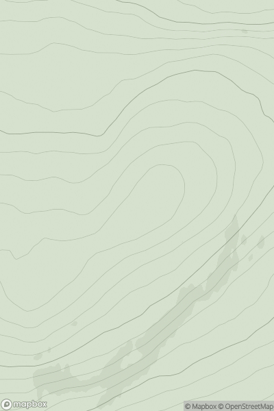 Thumbnail image for Cnoc Navie showing contour plot for surrounding peak